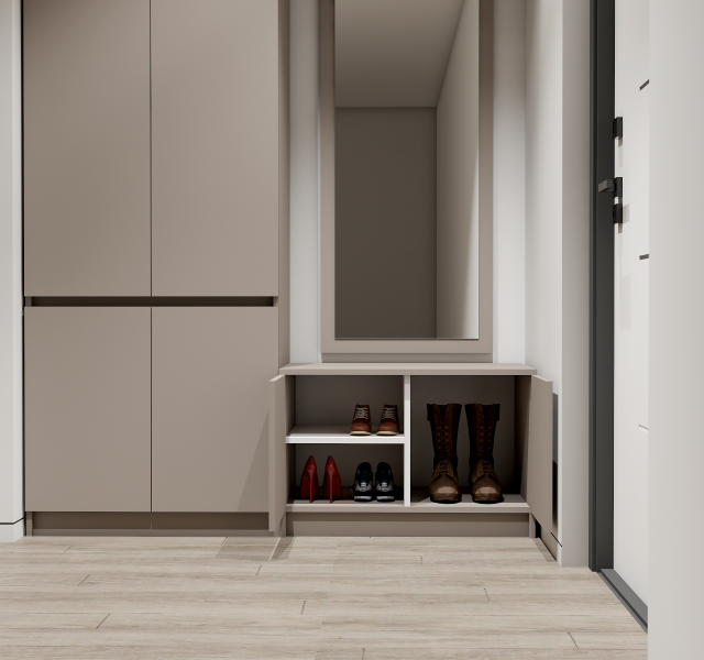 Тумба-лава для взуття Плюс 1